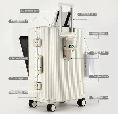 Swagged out Suitcase